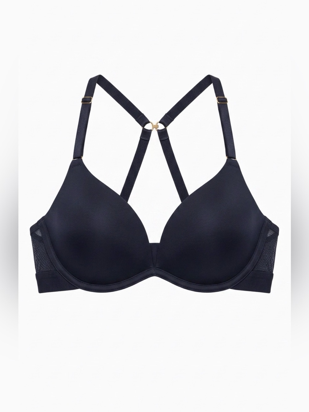 Lively Black Racerback Molded T-Shirt Bra. 36B